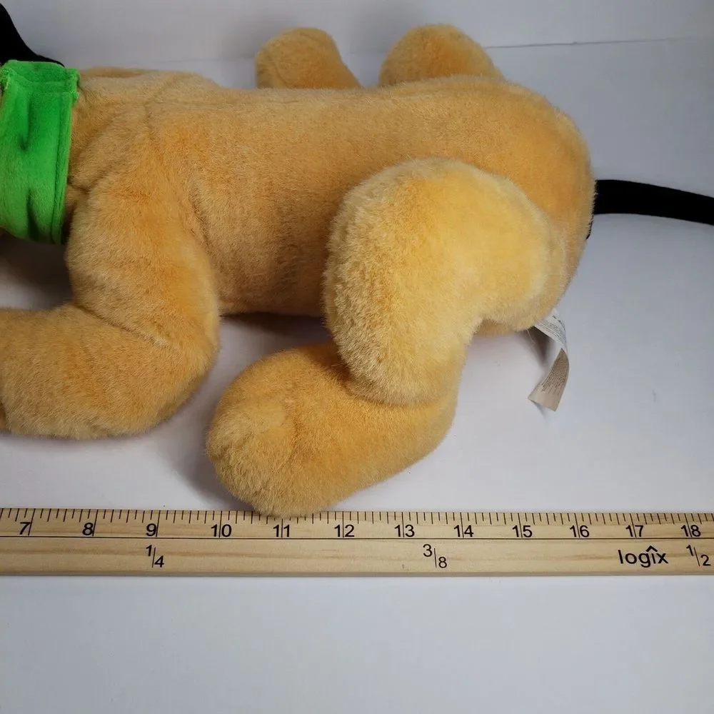 Vintage Pluto Plush Disneyland‎ Walt Disney Company Stuffed Animal Dog 16